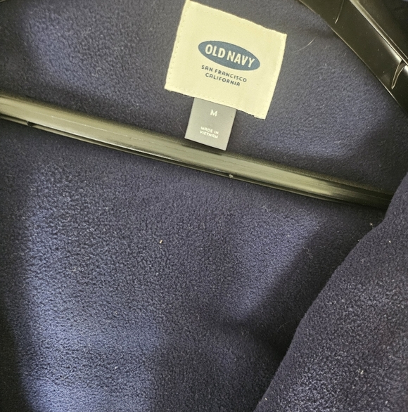 Old Navy Women's Blue Puffer Casual Travel Winter Outdoor Vest Size M. - Picture 9 of 10